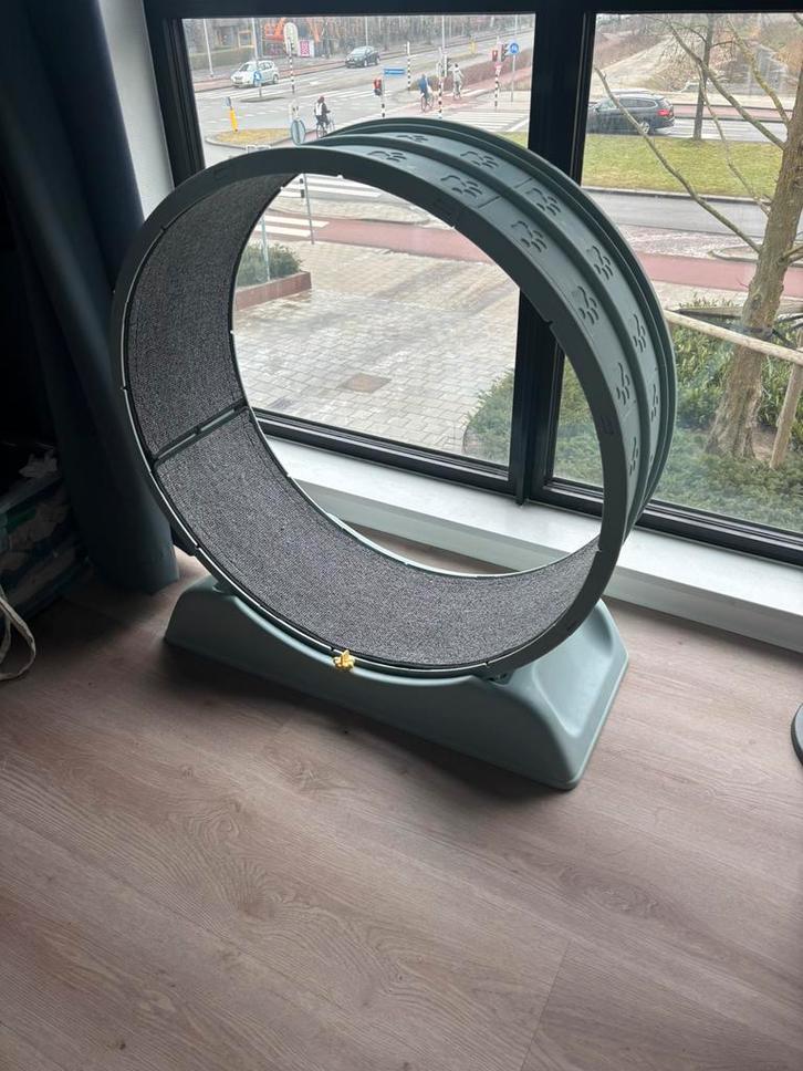 Cat wheel/treadmill, Dieren en Toebehoren, Katten-accessoires, Zo goed als nieuw, Ophalen of Verzenden