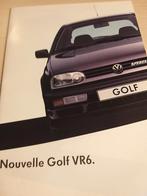 Frans Volkswagen Golf 3 VR6 folder éérste type izgst, Ophalen of Verzenden, Zo goed als nieuw, Volkswagen