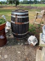 Hele mooie eikenhouten regenton, Tuin en Terras, Regentonnen, 150 liter of meer, Ophalen, Hout