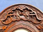 Chinese woodcut frame 19th C. Houtsnijwerk frame 19e eeuw, Antiek en Kunst, Ophalen of Verzenden