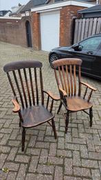 Antieke Engelse Windsor stoelen. Op te halen in Dinteloord., Antiek en Kunst, Antiek | Meubels | Stoelen en Banken, Ophalen