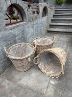 Rieten manden nieuw d45h40cm, Ophalen, Minder dan 30 cm, Minder dan 60 cm, Rond