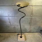 Italiaans design metalen vloerlamp snake Murano glas, Huis en Inrichting, Lampen | Vloerlampen, Gebruikt, Ophalen of Verzenden