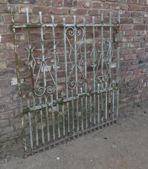 antieke smeedijzeren poort doorlooppoort hek, Antiek en Kunst, Curiosa en Brocante, Ophalen