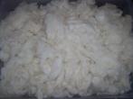 Gewassen schapenwol  Mooie zachte Witte Wol ook 4 Kleurige, Ophalen of Verzenden, Zo goed als nieuw, Spinwol