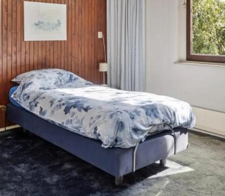 Twee Auping Original boxsprings, schakelbaar., Huis en Inrichting, Slaapkamer | Boxsprings, Gebruikt, 180 cm, 210 cm, Tweepersoons