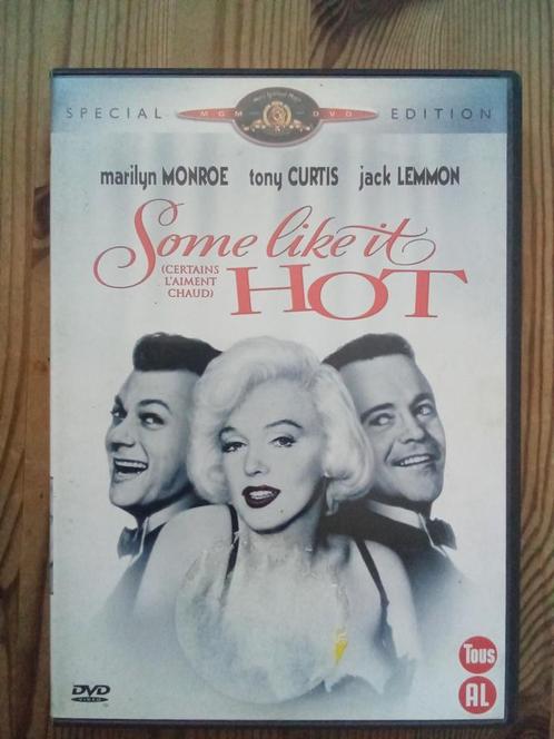 Some Like It Hot 1959 met Marilyn Monroe en Toni Curtis, Cd's en Dvd's, Dvd's | Klassiekers, Zo goed als nieuw, Ophalen of Verzenden