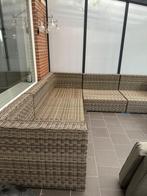 Mooie loungeset voor buiten, Ophalen, 5 zitplaatsen, Zo goed als nieuw, Loungeset