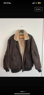 Fur vintage jacket, Kleding | Dames, Jassen | Winter, Ophalen of Verzenden, Zo goed als nieuw, Maat 42/44 (L), Bruin