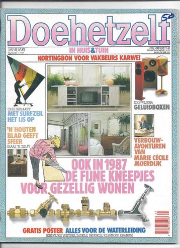 Doe Het Zelf Tijdschrift 1987 jaargang compleet beschikbaar voor biedingen