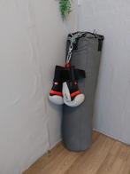 Kickboks zak met boks handschoenen 96cm hoogte/ breedte 30cm, Ophalen of Verzenden, Gebruikt