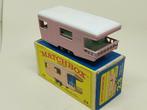 TRAILER CARAVAN MATCHBOX No23 UIT 1965 ONBESPEELD MET DOOSJE, Ophalen of Verzenden, Nieuw, Auto