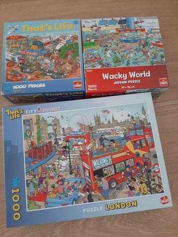 3 Puzzels beschikbaar voor biedingen