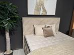 Voorraad | Luxe Velvet Boxsprings Met Opbergruimte - Utrecht, Ophalen, Info@trendvortex.com, Crème, 4131 NH