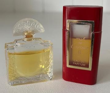 Lalique en Cartier parfum beschikbaar voor biedingen