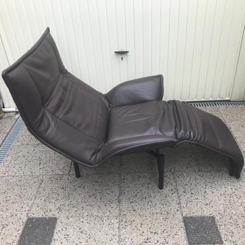 Vintage Cassina Veranda fauteuil lounge chair stoel leer beschikbaar voor biedingen