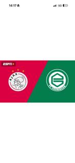 Ajax vs groningen vak 113 rij 11 perfect zicht, Tickets en Kaartjes, Sport | Voetbal