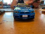 Nissan gtr r34 skyline schaal 1:18, Ophalen of Verzenden, Zo goed als nieuw
