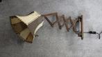 mooie retro schaarlamp prachtige lampenkap, Huis en Inrichting, Lampen | Lampenkappen, Ophalen of Verzenden, Gebruikt, Rond, Minder dan 25 cm