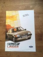 Autofolder/Brochure Ford Escort  Laser  Diesel  08/ 1984  NL, Nieuw, Ophalen of Verzenden, Ford