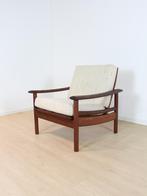vintage fauteuil, Ophalen, Gebruikt, 75 tot 100 cm, 50 tot 75 cm