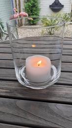 Windlicht  glas, Huis en Inrichting, Overige materialen, Nieuw, Ophalen of Verzenden, Kandelaar