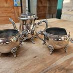 Verzilverd servies, Antiek en Kunst, Antiek | Goud en Zilver, Ophalen of Verzenden