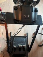Logitech G29 Racestuur + Pedaalset + Stick + Stand, Ophalen, Gebruikt