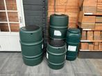 Harcostar Regenton (groen) + verhoging, Tuin en Terras, Regentonnen, 150 liter of meer, Ophalen, Zo goed als nieuw