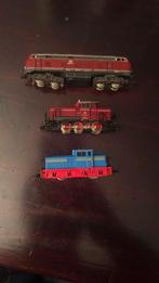 Minitrix 2064, Minitrix 2066 en Atlas/Rivarossi br215, Treinset, Gelijkstroom, Trix, Ophalen of Verzenden