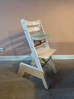 Stokke Tripp Trapp kinderstoel met verhoger (booster me), Ophalen of Verzenden, Gebruikt, Meegroeistoel, Aanschuifbaar