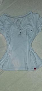 EDC Shirt - Maat XS - wit, Ophalen, Wit, Korte mouw, Maat 34 (XS) of kleiner