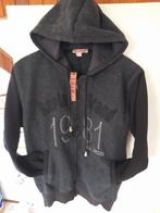 MERK VEST HOEDY MET CAPUCHON  2 STEEK ZAKKEN NIEUW S, Ophalen of Verzenden, Nieuw, Maat 46 (S) of kleiner, Zwart