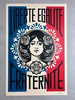 Obey - Shepard Fairey / Liberte Egalite Fraternite, Antiek en Kunst, Kunst | Litho's en Zeefdrukken, Ophalen of Verzenden