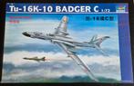 Trumpeter Tupolev Tu-16K-10 Badger C 1:72, Hobby en Vrije tijd, Modelbouw | Vliegtuigen en Helikopters, Overige merken, 1:72 tot 1:144