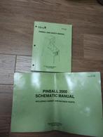 Pinball 2000 safety manual set, Gebruikt, Overige typen, Ophalen of Verzenden, Williams