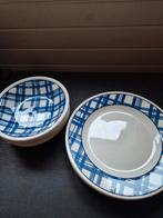 Churchill Ikea Blue Plaid serviesdelen, Huis en Inrichting, Keuken | Servies, Ophalen of Verzenden, Gebruikt