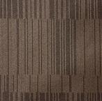 Goedkope bruine tapijttegels met strepen, Nieuw, 75 m² of meer, Ophalen of Verzenden, Tapijttegels