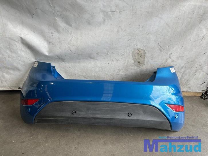 FORD FIESTA 6 Blauw achterbumper met pdc 2008-2017, Auto-onderdelen, Carrosserie en Plaatwerk, Bumper, Ford, Achter, Gebruikt