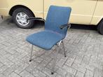 Eetkamerstoel Bureaustoel, Huis en Inrichting, Stoelen, Gebruikt, Blauw, Ophalen of Verzenden, Metaal