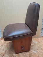 5 stoelen in kunstleer,houten onderstel, Ophalen