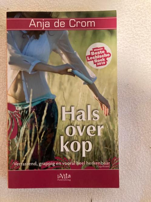Anja de Crom - Halsoverkop LGBTQ, Boeken, Literatuur, Zo goed als nieuw, Nederland, Ophalen of Verzenden