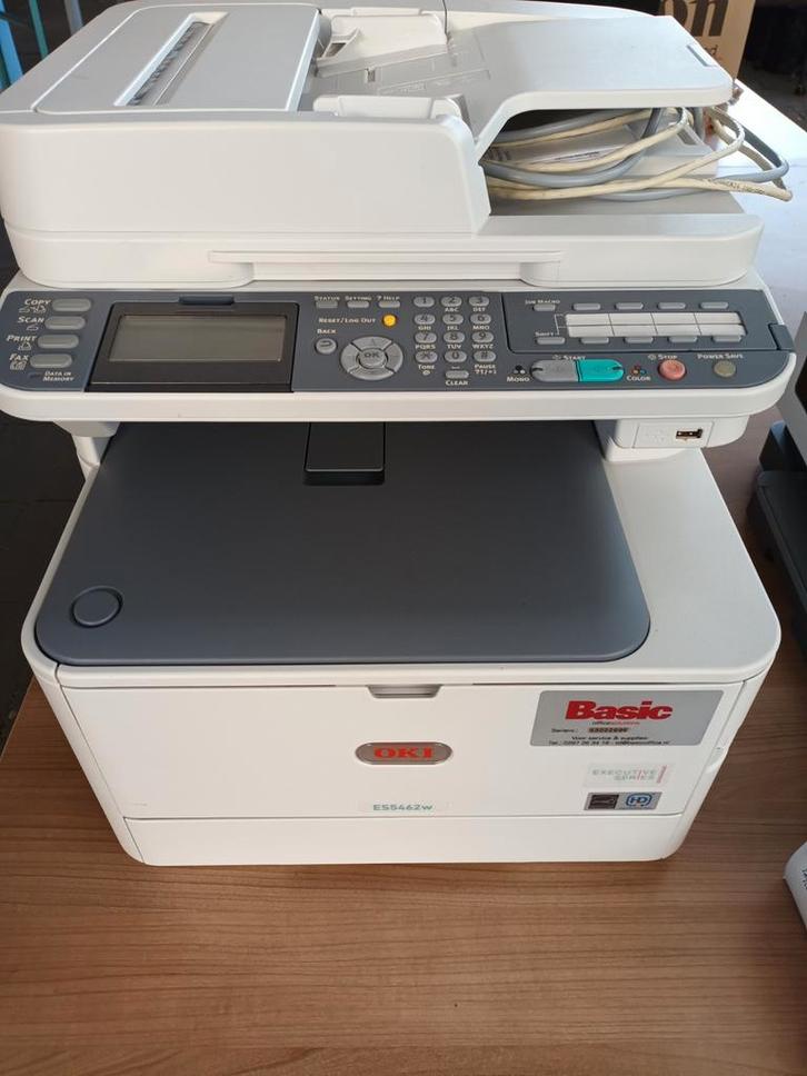 OKI ES5546ZW All-in-One Laserprinter, Computers en Software, Printers, Gebruikt, All-in-one, Laserprinter, Faxen, Kleur printen