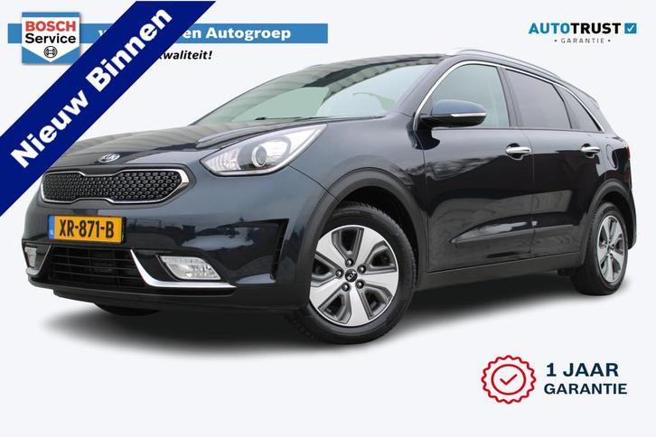 Kia Niro 1.6 GDi Hybrid DynamicLine | Incl. 12 maanden garan, Auto's, Kia, Bedrijf, Te koop, Niro, ABS, Achteruitrijcamera, Airbags