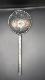 Tinnen lepel met keur, Ophalen of Verzenden