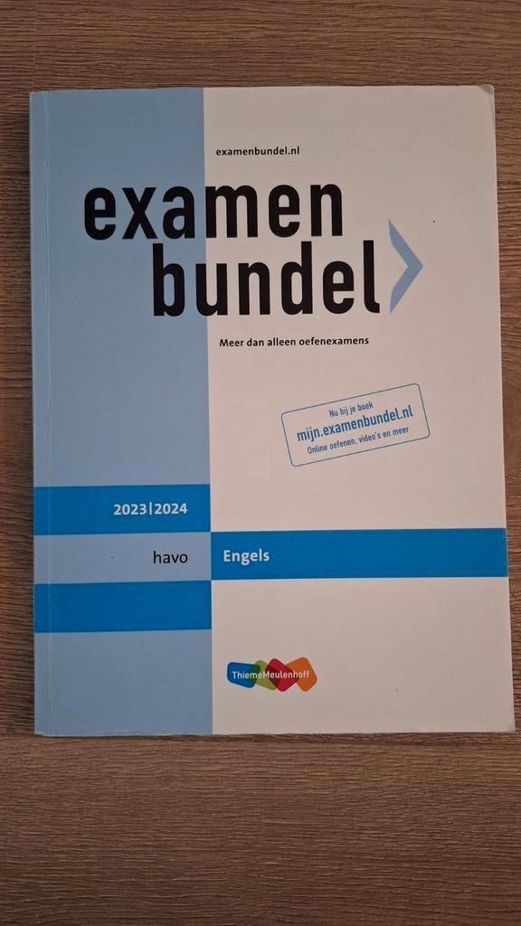 Examenbundel & Examenidioom HAVO Engels, Boeken, Schoolboeken, Zo goed als nieuw, Engels, HAVO, Ophalen of Verzenden