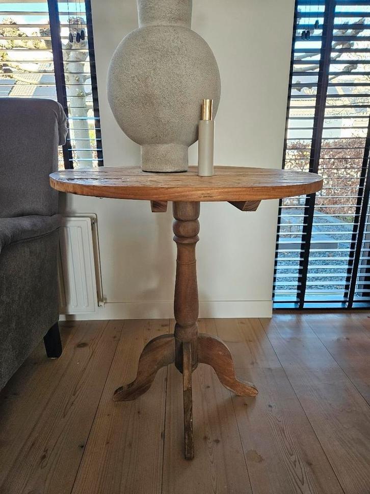 Landelijke Wijntafel, Huis en Inrichting, Tafels | Statafels, Zo goed als nieuw, Ophalen