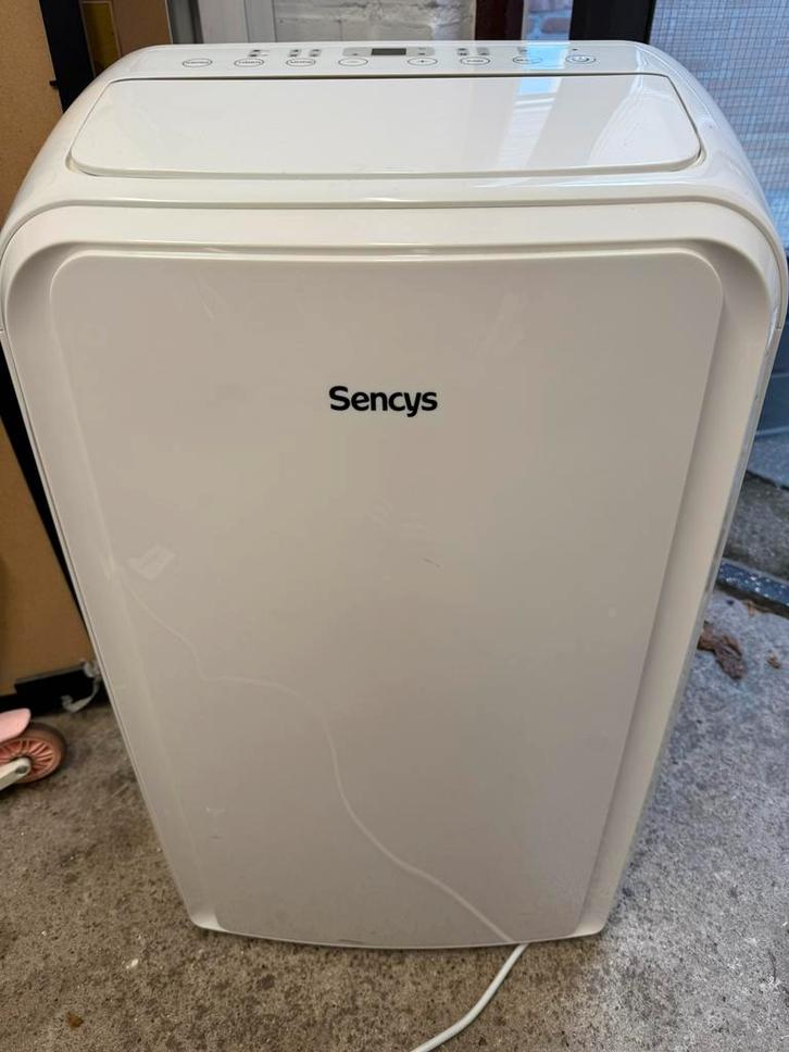 Sencys mobiele airco & ontvochtiger is in goede staat, Witgoed en Apparatuur, Airco's, Zo goed als nieuw, Mobiele airco, Minder dan 60 m³