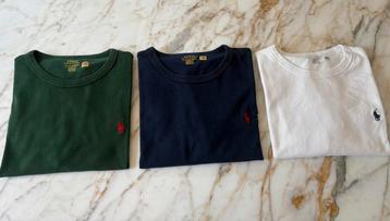 3 Originele Polo Ralph Lauren T-shirts XL classic fit beschikbaar voor biedingen