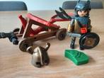Playmobil Wolvenridder met katapult - 4812 COMPLEET, Ophalen of Verzenden, Zo goed als nieuw, Complete set